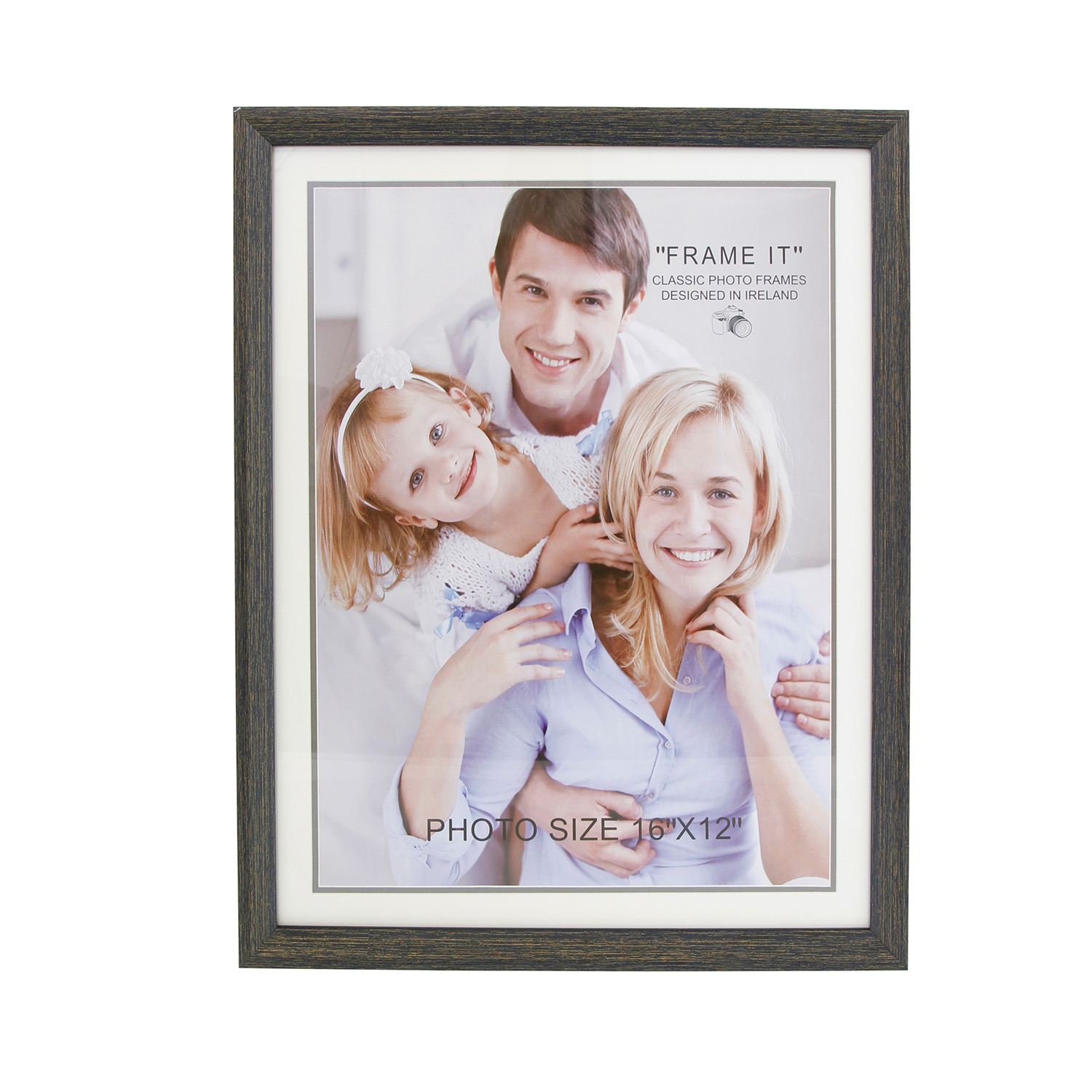 Aged Dark Photo Frame 12" x 16" Home Store + More